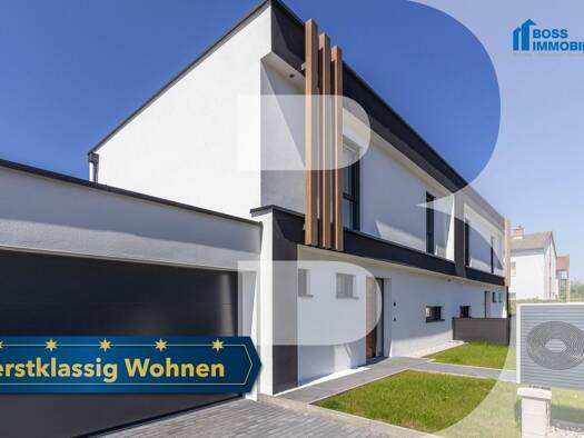 Doppelhaushälfte zum Kauf - Erstbezug 697.000 € 4 Zimmer 125,5 m² 580 m² Grundstück Gferetfeldstraße 5 + 5a Traun 4050