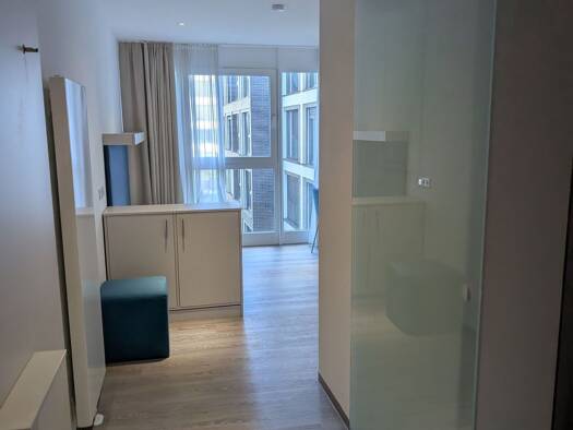 Wohnung zur Miete 650 € 1 Zimmer 23 m² Geschoss 2/5 frei ab sofort Stadtrandsiedlung Erlangen 91052