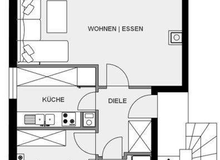 Wohnung zur Miete 1.600 € 2 Zimmer 72,3 m² 1. Geschoss Allach-Untermenzing München 80999