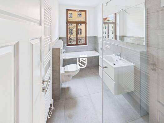 Wohnung zur Miete 993 € 3 Zimmer 76,4 m² 1. Geschoss frei ab sofort Innenstadt Halle (Saale) 06112