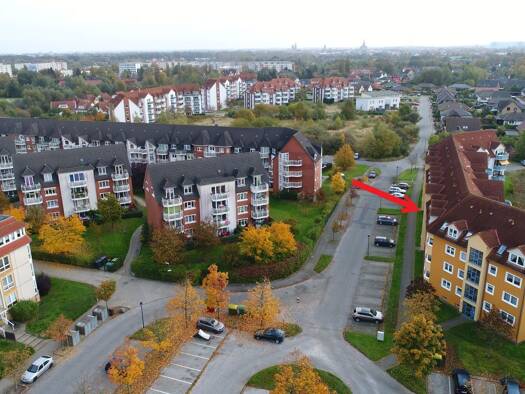Wohnung zur Miete 573 € 2,5 Zimmer 71,5 m² 2. Geschoss Kieler Ring 26 Grünthal-Viermorgen Stralsund 18437