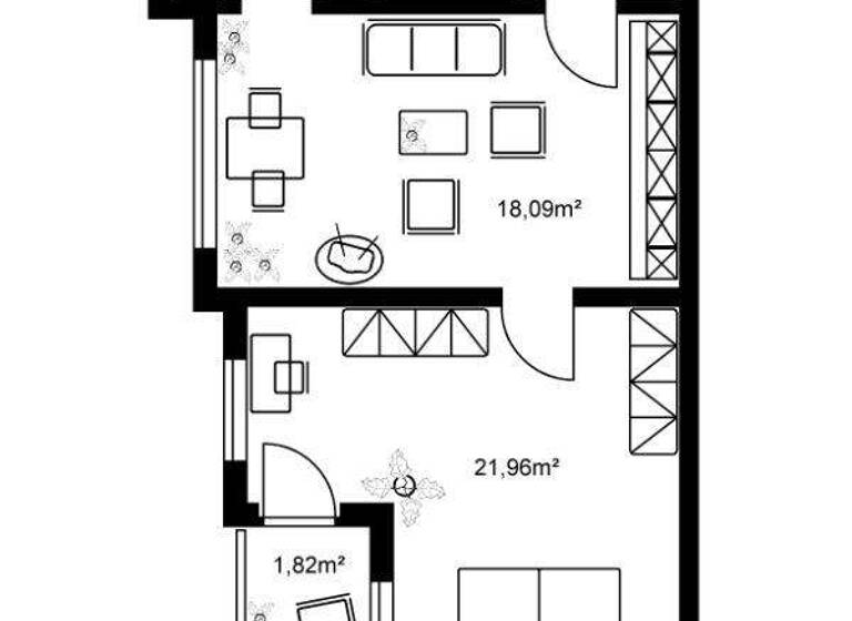 Wohnung zur Miete 666 € 2 Zimmer 56,2 m² EG frei ab sofort Karl-Arnold-Straße 17 Dotzheim Wiesbaden 65199