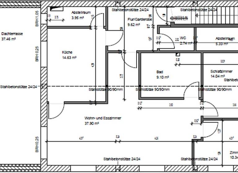 Wohnung zur Miete 1.400 € 3 Zimmer 126 m² 2. Geschoss frei ab sofort Hadamar 65589