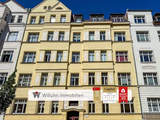 Wohnung zur Miete 1.200 € 4 Zimmer 105 m² 4. Geschoss Gohlis-Mitte Leipzig 04157