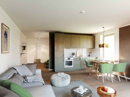 Wohnung zum Kauf - Erstbezug 859.000 € 4 Zimmer 93,7 m² Barmbek-Süd Hamburg 22081