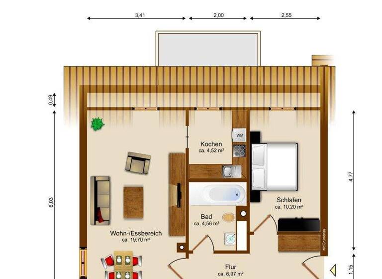 Wohnung zum Kauf 179.000 € 2 Zimmer 45 m² Landsberg Landsberg am Lech 86899
