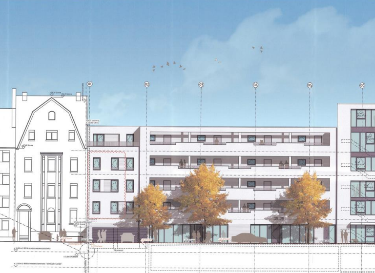 Büro zur Miete - Erstbezug provisionsfrei 56,4 m² Bürofläche Barbaraviertel Neuss 41460