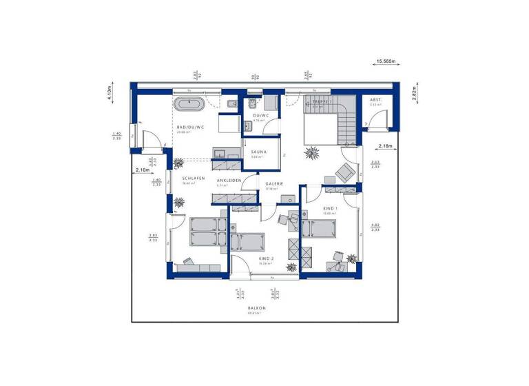 Einfamilienhaus zum Kauf 687.999 € 5,5 Zimmer 177 m² 540 m² Grundstück Niedersprockhövel Sprockhövel 45549