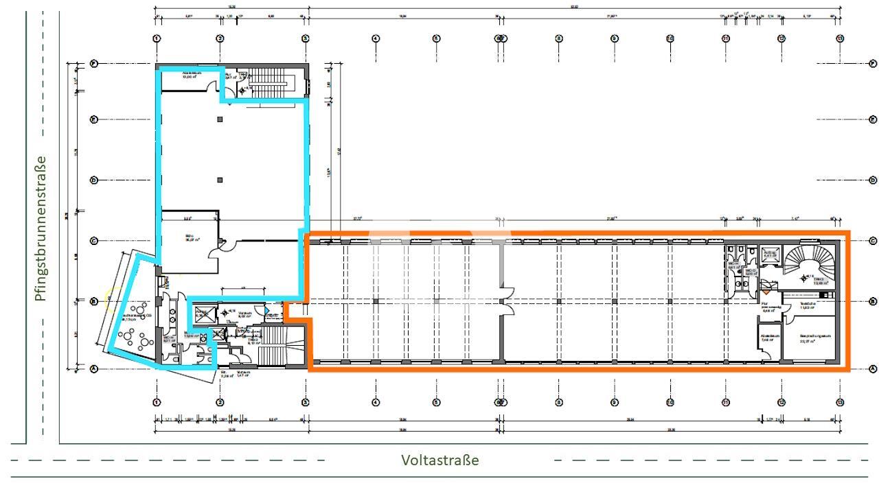 Bürofläche zur Miete provisionsfrei 16,90 € 971 m²<br/>Bürofläche ab 330 m²<br/>Teilbarkeit Bockenheim Frankfurt am Main 60486