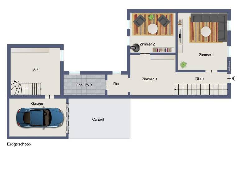 Mehrfamilienhaus zum Kauf 298.000 € 6 Zimmer 180 m² 260 m² Grundstück Böttcherstraße 44 Hoven Düren-Hoven 52353