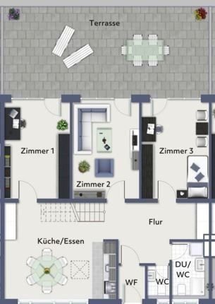 Wohnung zum Kauf 850.000 € 6 Zimmer 155 m²<br/>Wohnfläche 3.<br/>Geschoss Schnaitweg 3 Waldsee Freiburg im Breisgau 79117