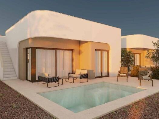 Chalet zum Kauf - Erstbezug 310.000 € 2 Zimmer 80 m² 260 m² Grundstück Fuente Álamo de Murcia 30320