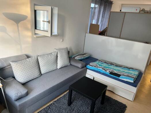 Studio zur Miete 539 € 1 Zimmer 32 m² frei ab sofort Nordweststadt Karlsruhe 76187
