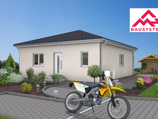 Bungalow zum Kauf provisionsfrei 358.174 € 3 Zimmer 83 m² 662 m² Grundstück Zur alten Streuobstwiese Quermathen Nauen 14641