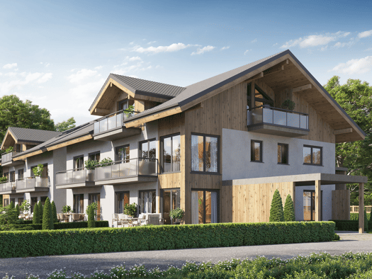 Wohnung zum Kauf - Erstbezug provisionsfrei 545.836 € 2 Zimmer 77,4 m² 1. Geschoss Gollenshausen Gstadt am Chiemsee 83257