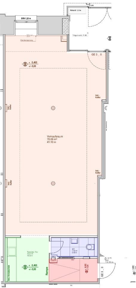 Laden zur Miete 650 € 78,7 m²<br/>Verkaufsfläche Marktplatz 1 Flöha Flöha 09557