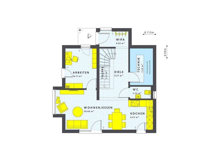 Villa zum Kauf provisionsfrei 429.990 € 5 Zimmer 113 m² 730 m² Grundstück Oberlungwitz 09353