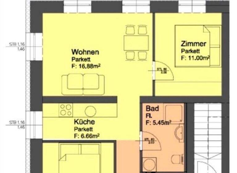 Wohnung zum Kauf - Erstbezug 260.000 € 3,5 Zimmer 59,7 m² EG Straßgang Graz 8054