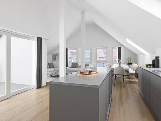 Wohnung zum Kauf - Erstbezug provisionsfrei 819.000 € 4 Zimmer 137 m² Dachgeschoss, 3. Geschoss Oberweissach Weissach im Tal 71554