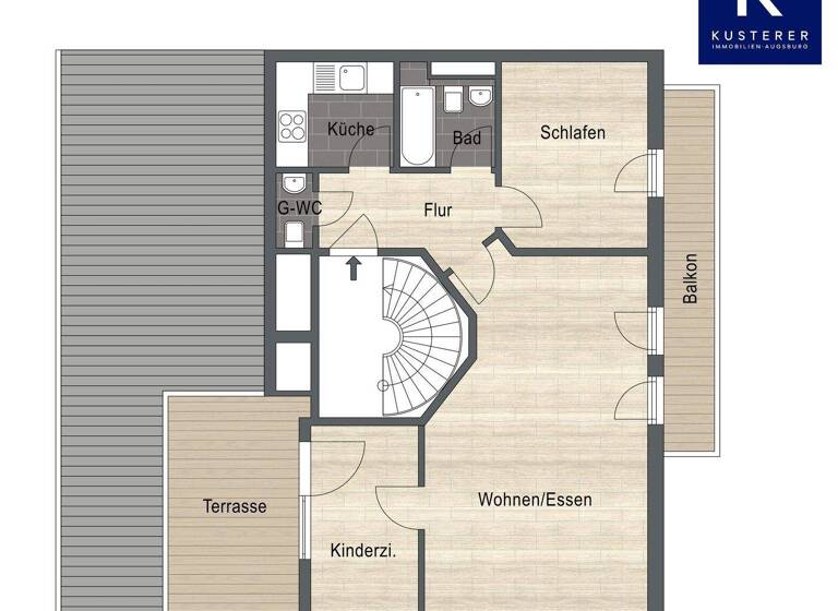 Wohnung zum Kauf 319.000 € 3 Zimmer 96 m² 4 Geschosse frei ab sofort Gersthofen 86368
