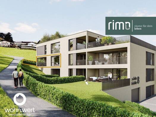 Wohnung zum Kauf - Erstbezug 660.500 € 4 Zimmer 91,7 m² 1. Geschoss Auf der Bleiche 8 Frastanz 6820