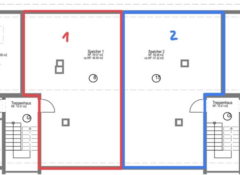Rohdachboden zum Kauf 35.000 € 44 m² Bruchsal 76646
