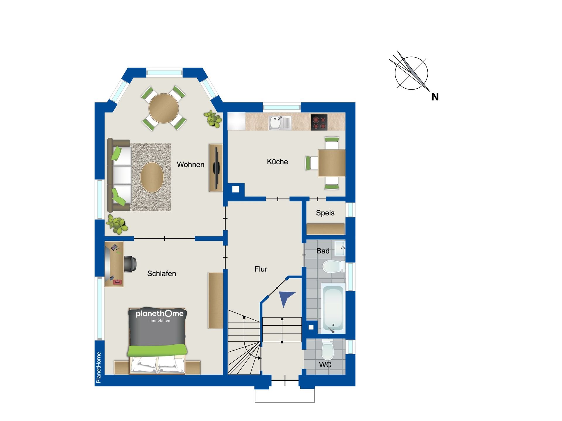 Einfamilienhaus zum Kauf 119.000 € 5 Zimmer 125 m²<br/>Wohnfläche 1.100 m²<br/>Grundstück Röderau-Bobersen Zeithain 01619