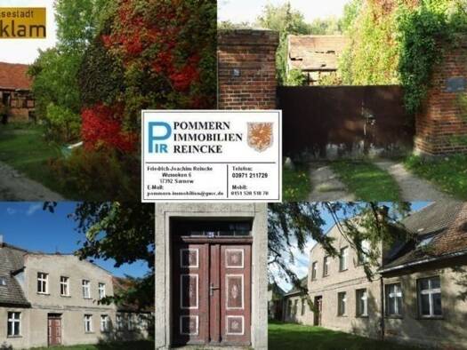 Mehrfamilienhaus zum Kauf als Kapitalanlage geeignet 97.000 € 12 Zimmer 283 m² 3.995 m² Grundstück Demminer Straße 25 Anklam 17389