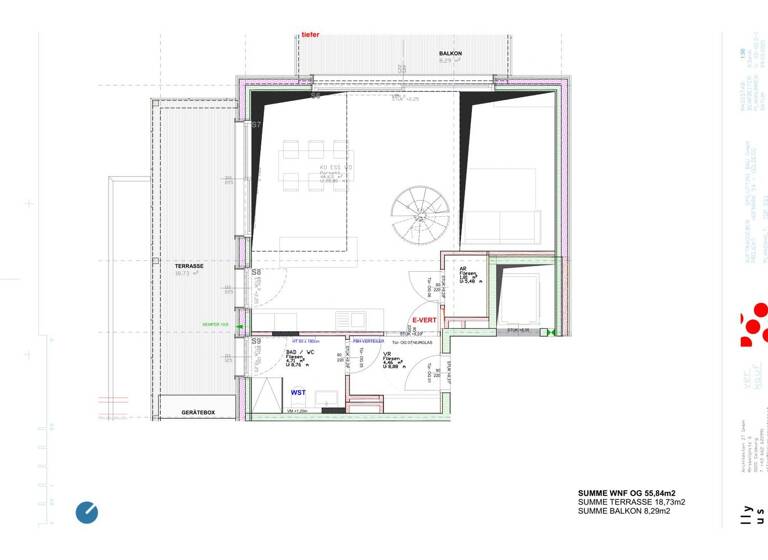 Wohnung zur Miete 1.126 € 2,5 Zimmer 113 m² Hofmark 5622