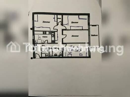 Wohnung zur Miete Tauschwohnung 1.620 € 4 Zimmer 108 m² Rieselfeld Südwest 79111