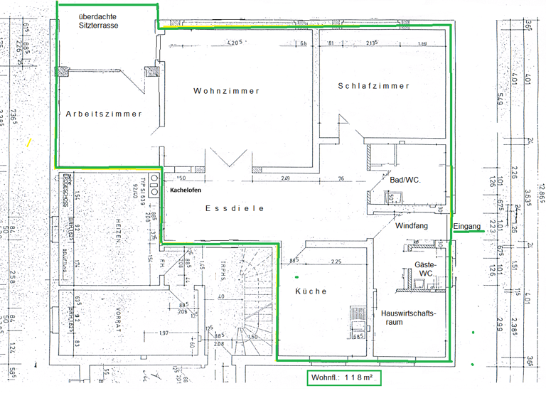 Terrassenwohnung zur Miete 820 € 3 Zimmer 118 m² frei ab sofort Erlenweg 19 Northeim 37154