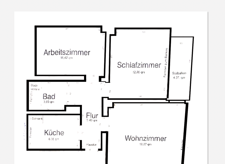 Wohnung zum Kauf 148.000 € 3 Zimmer 59,9 m²<br/>Wohnfläche 1.<br/>Geschoss ab sofort<br/>Verfügbarkeit Linden-Süd Hannover 30449