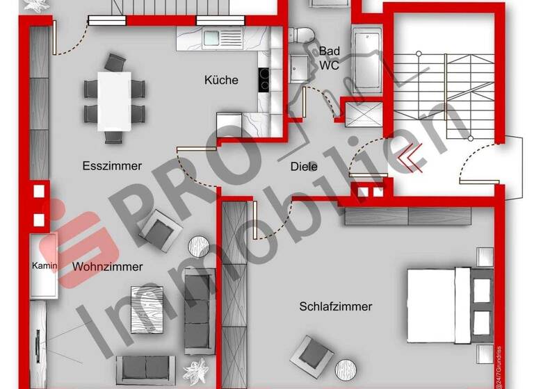 Wohnung zum Kauf 139.000 € 2 Zimmer 100 m² Sitterswald Kleinblittersdorf 66271
