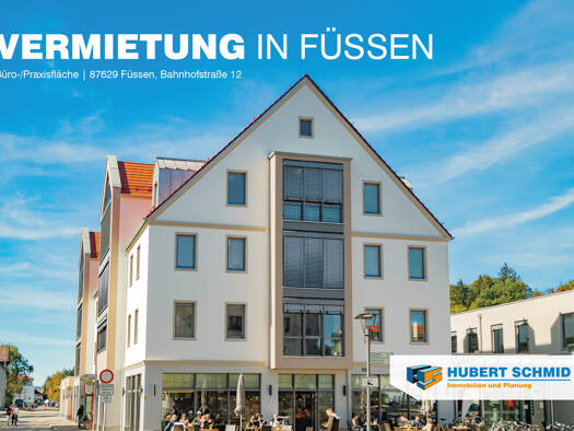 Büro zur Miete provisionsfrei 355 m² Bürofläche Bahnhofstraße 12 Füssen 87629