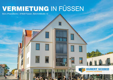 Büro-/Praxisfläche zur Miete provisionsfrei 355 m² Bürofläche Bahnhofstraße 12 Füssen Füssen 87629