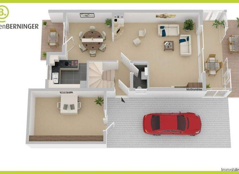 Doppelhaushälfte zum Kauf 569.000 € 5 Zimmer 180 m² 327 m² Grundstück frei ab 01.05.2026 Schillerstr. 16 Johannesberg 63867