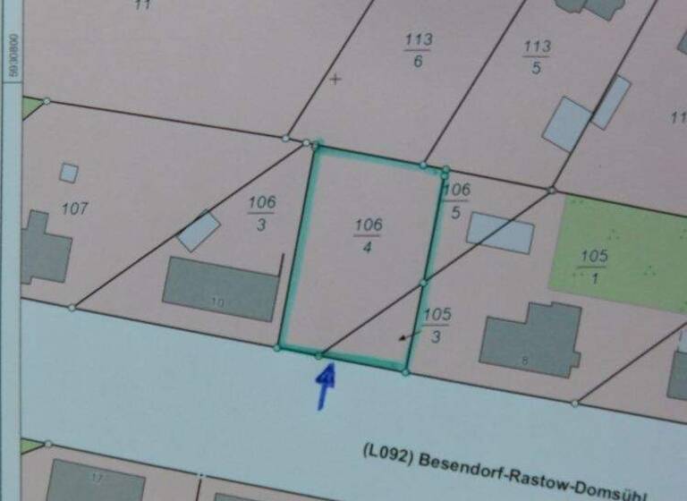 Grundstück zum Kauf 45.300 € 1.161 m² Grundstück Raduhn 19374