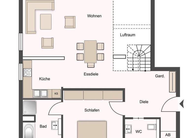 Wohnung zur Miete 1.323 € 3 Zimmer 98 m² 2. Geschoss frei ab sofort Eibach Nürnberg 90451