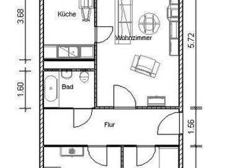 Wohnung zur Miete 441 € 3 Zimmer 68,1 m² 4. Geschoss Am Kirschberg 17 Grünau-Mitte Leipzig 04209