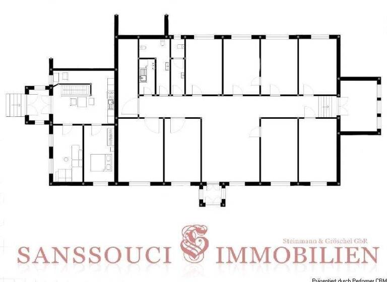 Büro zum Kauf 650.000 € 266 m² Bürofläche Frankfurt 15230