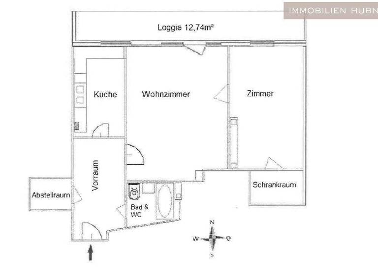 Wohnung zum Kauf 215.000 € 2 Zimmer 76 m² EG Wien 1200