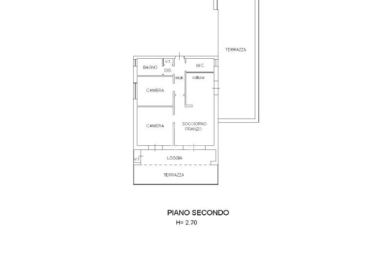 Penthouse zum Kauf 520.000 € 3 Zimmer 80 m² 2. Geschoss Via Del Faro 13 Cavallino - Treporti 30013