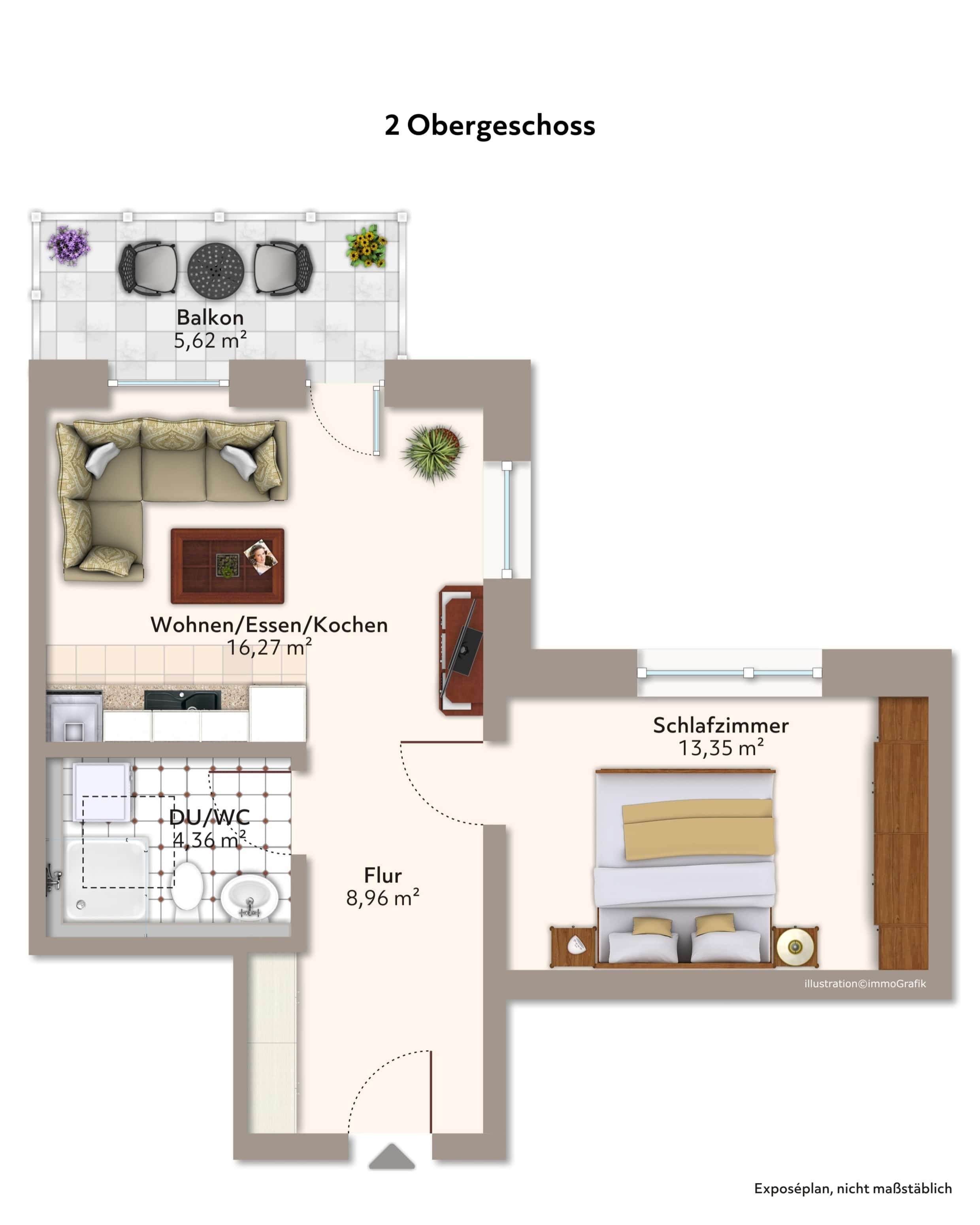 Wohnung zum Kauf provisionsfrei 178.425 € 2 Zimmer 45,8 m²<br/>Wohnfläche 2.<br/>Geschoss Ehrenbergstraße 6 Ilmenau Ilmenau 98693