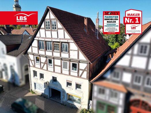 Mehrfamilienhaus zum Kauf 110.000 € 10 Zimmer 200 m² 542 m² Grundstück Rinteln 31737