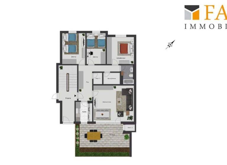 Wohnung zum Kauf 420.000 € 4 Zimmer 118 m² frei ab 01.07.2026 Opladen Leverkusen 51379