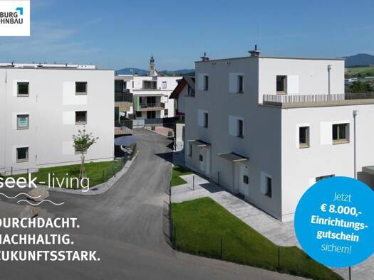 Wohnung zum Kauf - Erstbezug provisionsfrei 421.400 € 2 Zimmer 70,1 m² Anton-Windhager-Straße 25 Seekirchen am Wallersee 5201