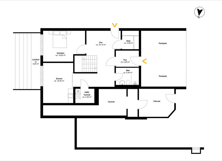 Maisonette zum Kauf 2.695.000 € 6 Zimmer 265 m² EG Othmarschen Hamburg 22605