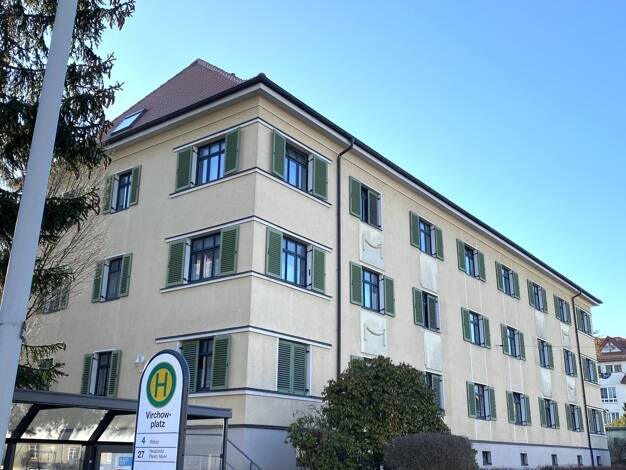 Wohnung zur Miete 230 € 2 Zimmer 31,6 m² Virchowplatz 13 Marienthal Zwickau 08060