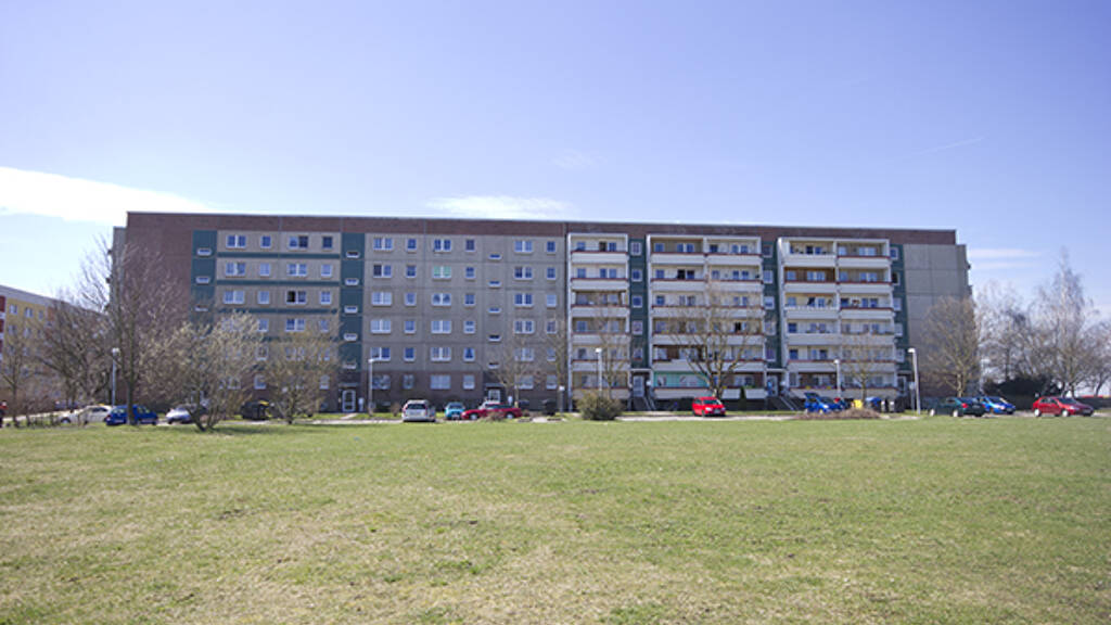 Wohnung zur Miete 310 € 3 Zimmer 68,6 m² 4. Geschoss Grashalmstr. 19 Heide Nord Halle (Saale) 06120