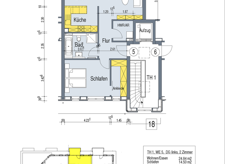 Studio zur Miete 1.300 € 1 Zimmer 82,7 m² 1. Geschoss frei ab sofort Segeberger Straße 18+18a Reinfeld 23858